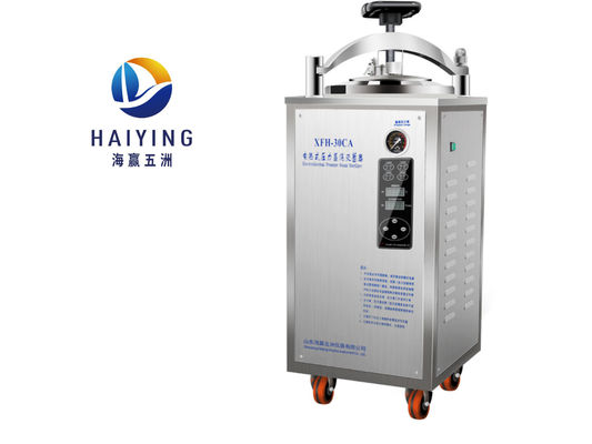 Máy tiệt trùng nồi hấp đứng di động 30L Thép không gỉ 304