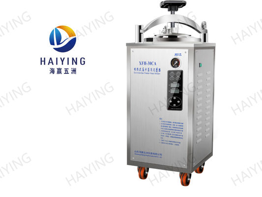 Máy tiệt trùng nồi hấp đứng di động 30L Thép không gỉ 304