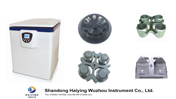 Nắp cửa quá tốc Máy ly tâm lạnh 4 × 750mL