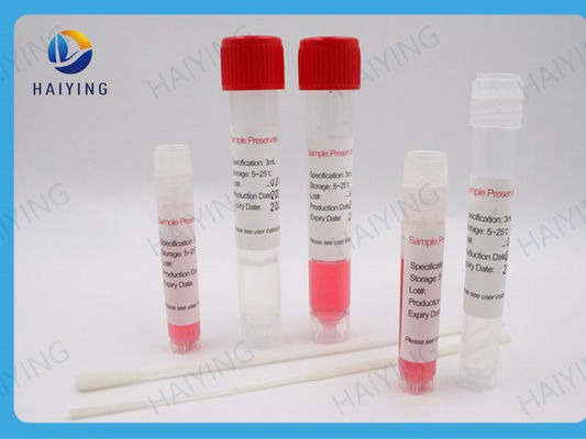 10ml Ống lấy mẫu máu Bất hoạt Bảo quản Virus