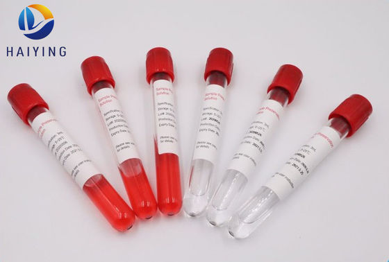 Ethylene Oxide 5ml / 10ml Ống lấy mẫu máu Xét nghiệm virus cúm